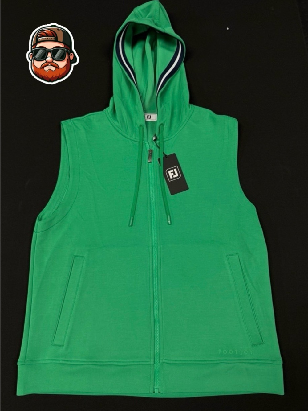 FootJoy - Women’s Small - Green Hoodie Vest - NEW